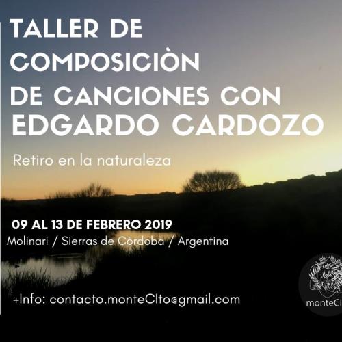 Taller de Composición de Canciones con Edgardo Cardozo