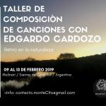 Taller de Composición de Canciones con Edgardo Cardozo