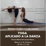 Yoga aplicado a la Danza