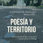 Poesía y territorio.