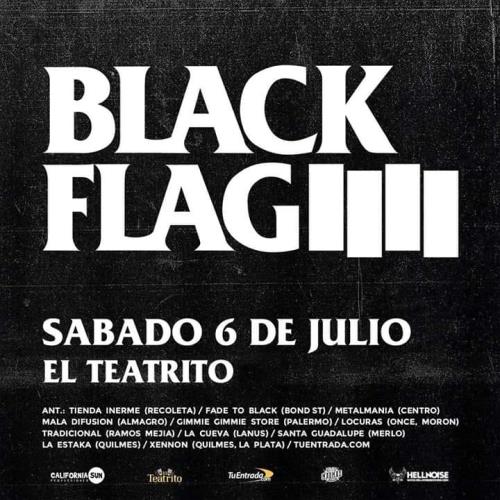 Black Flag llega por primera vez a la Argentina