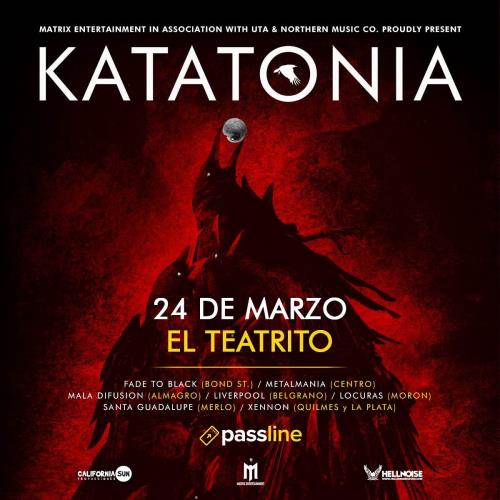 Katatonia se presentará en Argentina