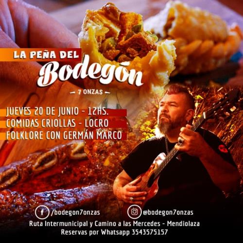 GERMÁN MARCO EN LA PEÑA DEL BODEGÓN 7 ONZAS