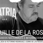  GUILLE DE LA ROSA CANTA CLÁSICOS NACIONALES E INTERNACIONALES EN PATRIA BAR