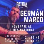  GERMÁN MARCO EN PATRIA BAR