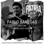  PABLO BANEGAS EN PATRIA BAR 