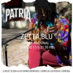  ZETTA BLU EN PATRIA BAR