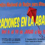 Encuentro Nacional de Teatro para Niñ@s "Vacaciones en la Abadía