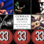 GERMÁN MARCO & POL CASTILLO EN EL 33 CERVECERÍA 