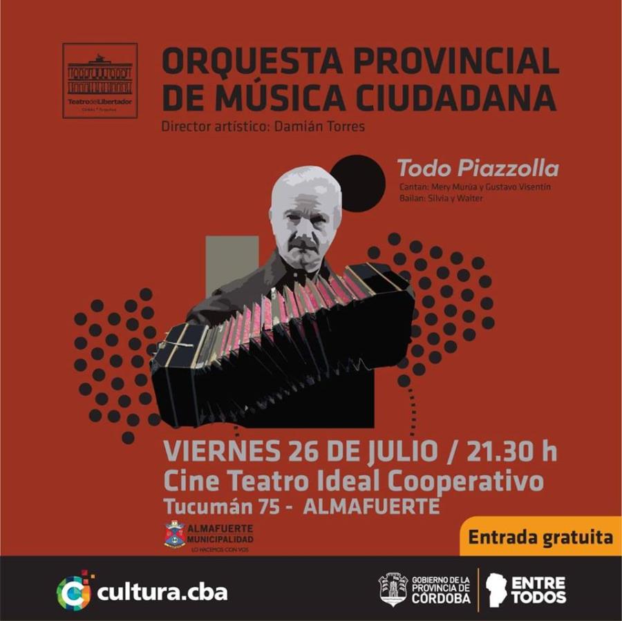 Piazzolla por la Orquesta Provincial Ciudadana