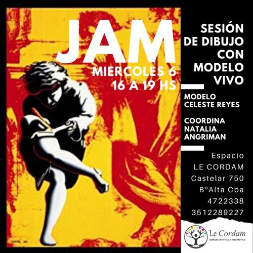 JAM - Sesión de dibujo con modelo en vivo