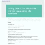 Arte y Ciencia: los materiales vítreos y cerámicos y la Farmacia