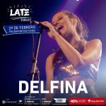 ¡Delfina Beltramone en el Late Funes! Estará presentando su nuevo corte "La Marea"