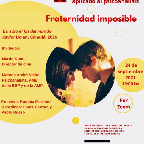 Ciclo de cine aplicado al psicoanálisis