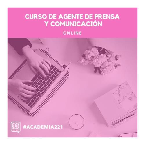 Curso online. Agente de Prensa y Comunicación