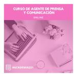 Curso online. Agente de Prensa y Comunicación