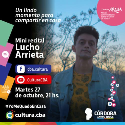 Mini recital de Lucho Arrieta