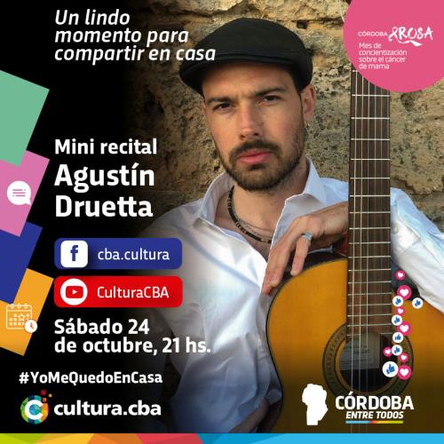 Mini recital de Agustín Druetta