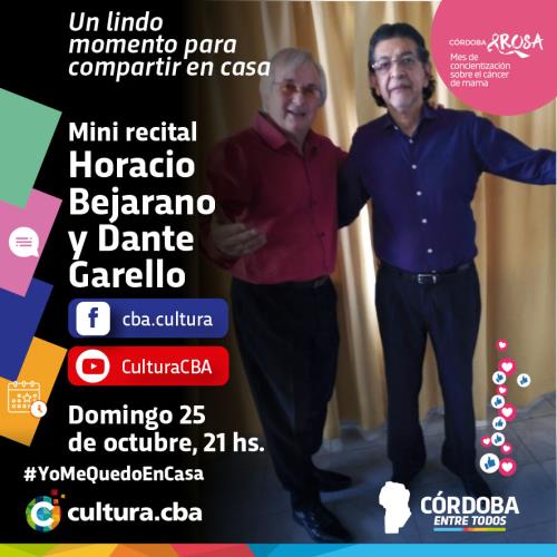 Mini recital de Horacio Bejarano y Dante Garello
