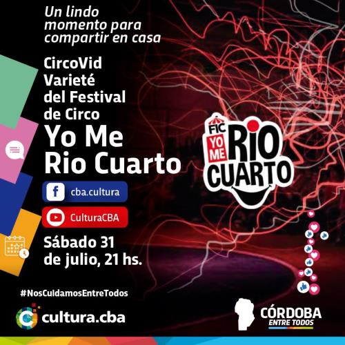 Varieté CircoVid del Festival de Circo Yo Me Río Cuarto
