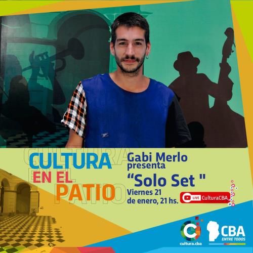 Cultura en el Patio: Gabi Merlo
