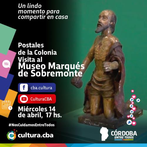 Postales de la Colonia. Visita al Museo Marqués de Sobremonte