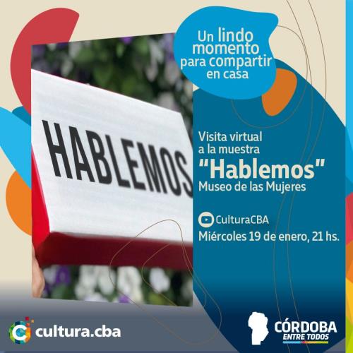 Visita virtual a la muestra Hablemos
