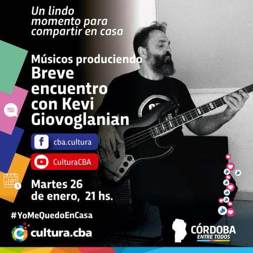 Músicos produciendo. Breve encuentro con Kevi Giovoglanian
