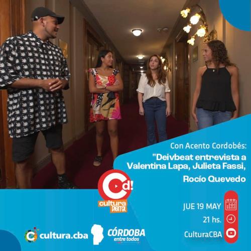 Con acento cordobés: Deivbeat entrevista a personalidades del Teatro del Libertador