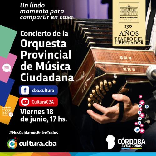 Concierto de la Orquesta Provincial de Música Ciudadana
