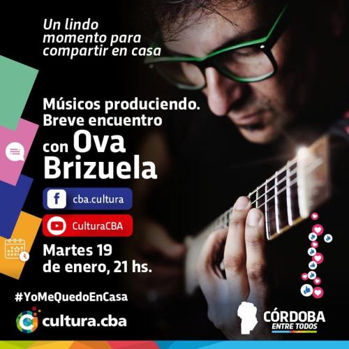 Músicos produciendo. Breve encuentro con Ova Brizuela
