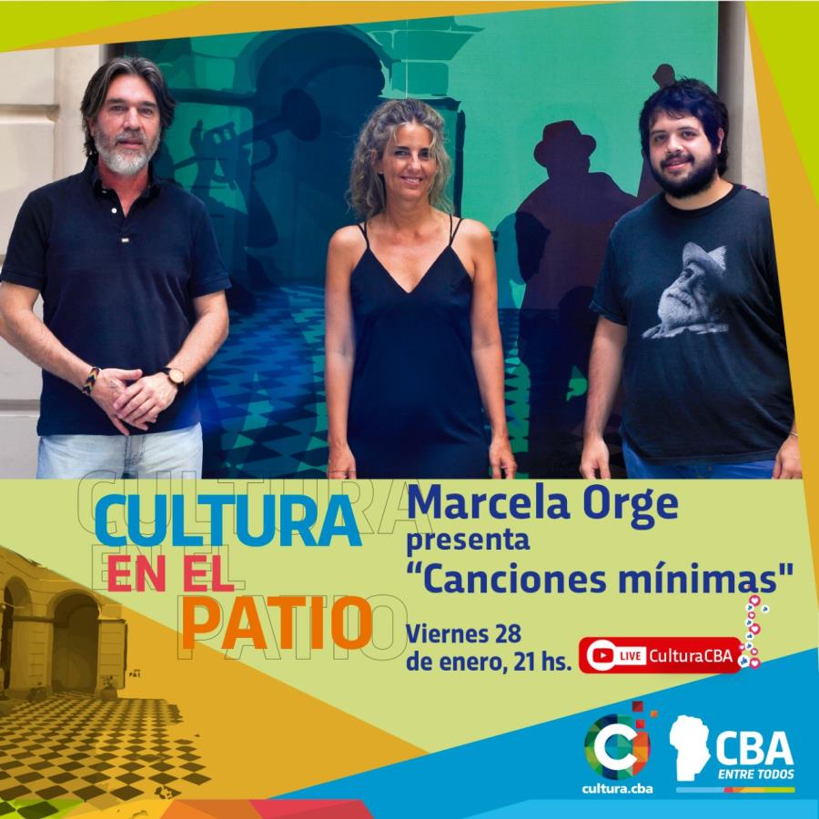 Cultura en el Patio: Marcela Orge