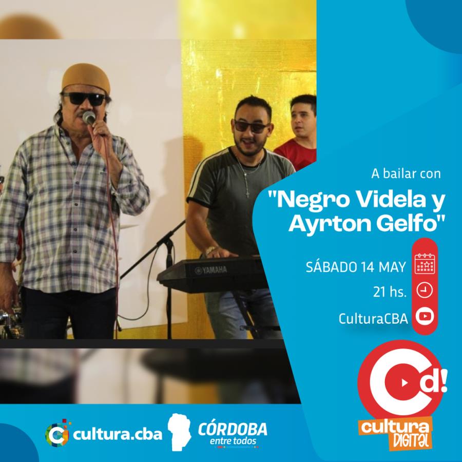 Mini recital con el El Negro Videla y Ayrton Gelfo