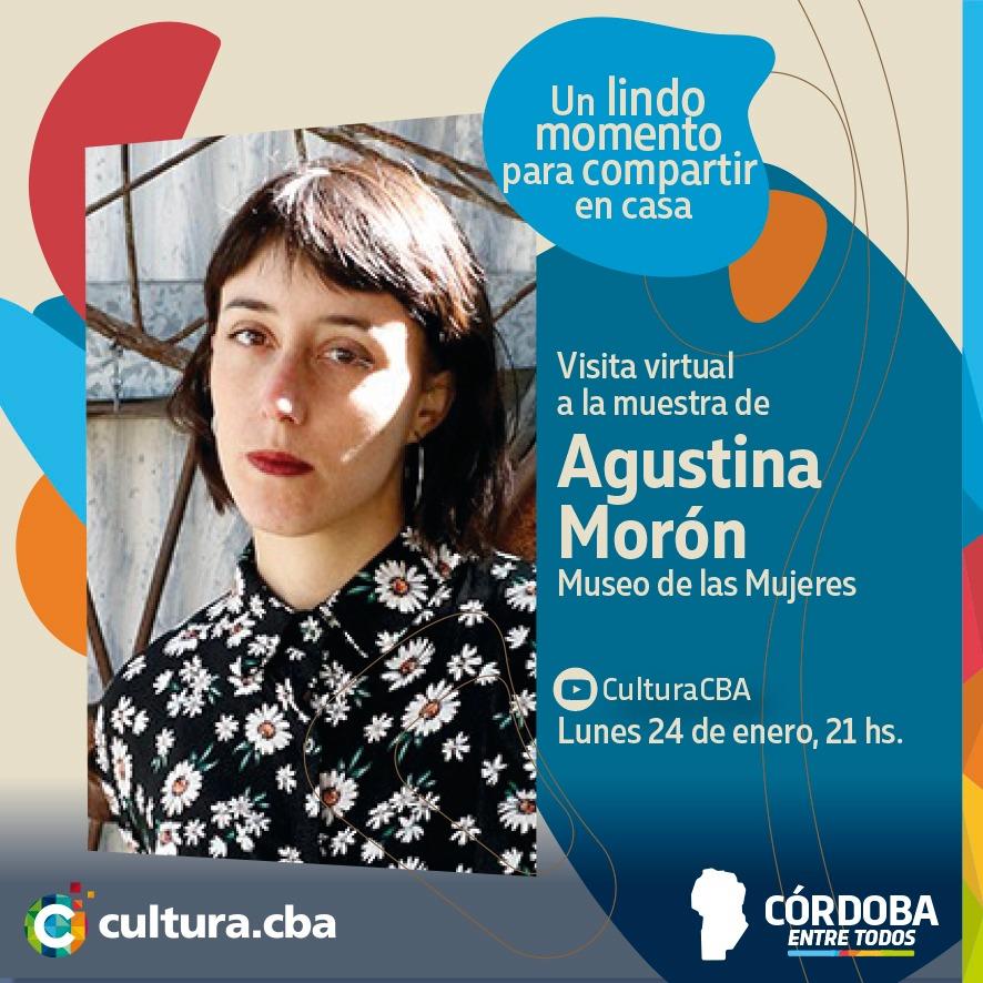 Visita virtual a la muestra de Agustina Morón