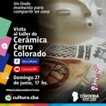 Visita al taller de Cerámica Cerro Colorado
