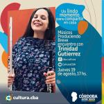 Músicos produciendo: breve encuentro con Trinidad Gutiérrez