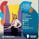 Músicos produciendo: breve encuentro con RUDY