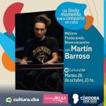 Músicos produciendo: breve encuentro con Martín Barroso