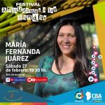 Festival Aplaudamos a las bandas: María Fernanda Juárez