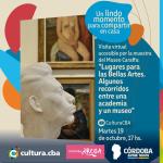 Visita virtual a la muestra: Lugares para las Bellas Artes. Algunos recorridos entre una academia y un museo 