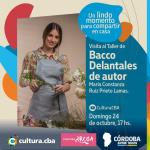 Visita al taller de Bacco Delantales de autor (Córdoba) 