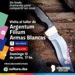 Visita al taller de Argentum Filium – Armas Blancas