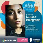 Poesía con Luciana Holograma