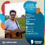 Músicos Produciendo: breve encuentro con Fer Romero