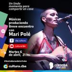 Músicos produciendo. Breve encuentro con Mari Polé