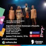 ArgentSound Club: Homenaje a Piazzolla