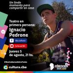 Teatro en primera persona: Ignacio Pedrone