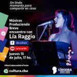 Músicos produciendo: breve encuentro con Lía Raggio