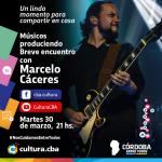 Músicos produciendo: breve encuentro con Marcelo Cáceres
