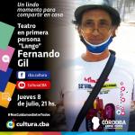  Teatro en primera persona: “Lango” Fernando Gil